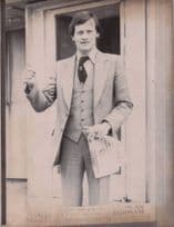 Alex Higgins Snooker London Courts Assault Victory 1979 Press Photo