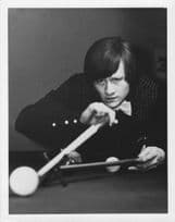 Alex Higgins Snooker Snazzy Bow Tie Vintage 1973 Press Photo
