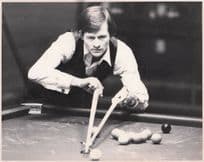 Alex Higgins Thames TV 1979 Snooker Vintage 9x7 Press Photo