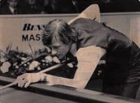 Alex Higgins vs Perrie Mans Benson & Hedges Final Snooker 1979 Press Photo