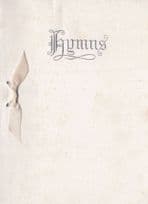 Alex Higgins Wedding Service 1980 Private Attendees Book let