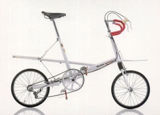 Alex Moulton Speedsix UK British 1995 Bicycle Bike Cycle Postcard