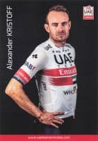 Alexander Kristoff Champion Cyclist Sports UEA EmiratesT eam Postcard