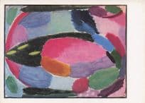 Alexej Von Jawlensky 1916 Variation Russian Painting Postcard