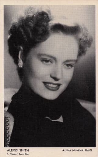 Alexis Smith Jarrolds Star Souvenir Series RARE Film Photo Postcard