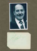 Alfred Marks Stunning Mounted Hand Signed Autograph Display