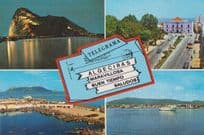 Algeciras Gibraltar Postcard