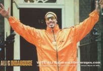 Ali G Indahouse TV Show Vote For Sacha Ben Cohen Postcard