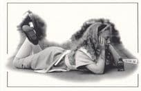 Alice In Wonderland Drink Me Forever Alice Real Photo Modern Art Postcard