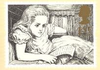 Alice In Wonderland of Book Rare PHQ Limited Edition Postcard