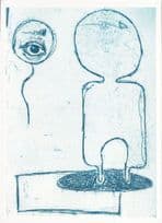 Alice Irwin Puppet 1 Mirror Giant Eye Award Painting Postcard