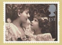 Alice Keppel & Her Daughter Violet Alice Hughes RMPQ Painting Postcard