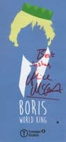 Alice McCarthy Dowtown Abbey Boris Johnson Theatre Hand Signed Flyer