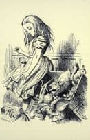 Alice's Adventures In Wonderland Trail Jury King Postcard