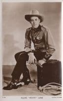 Allan Rocky Lane Cowboy Film Movie Picturegoer Rare Postcard