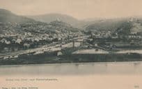 Allemagne Gruss von der Lahn Niederlahnstein German Postcard