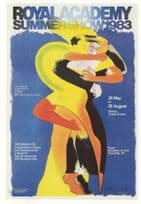 Allen Jones Paso Doble 1983 Painting RA Exhibition Postcard