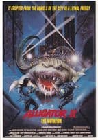 Alligator 2 The Mutation Monster B Movie Film Poster Postcard
