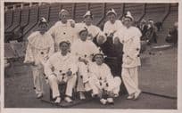 Ally Benson Historic Derby Pierrot Clown Entertainers Real Photo Posatcard