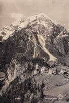 Alpenhotel Adam Purog Austria Real Photo Postcard