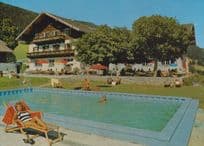 Alpenhotel Zistelalm Seehohe Gaisberg Swiss Postcard