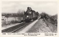 Alps Line Steam T30029 on 1203 Alton Eastleigh Medstead Railway Postcard