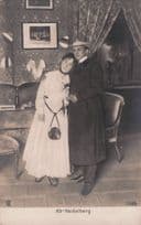 Alt Heidelberg Posh Man Woman Glamour German Old Fashion Postcard