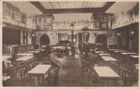 Altftadt Frankfurt German Hotel Restaurant Dining Area Old Postcard