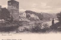 Altwied Rheinland Pfalz Nuewled Posh Man Bowler Hat Antique German Postcard