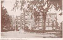 Alumnae Hall Elmira College New York USA Rare Old Postcard