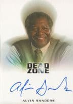 Alvin Sanders The Dead Zone Autograph Signed Photo Card