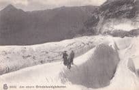 AM Obern Grindelwaldgletscher Swiss Switzerland Old Postcard