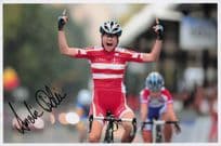 Amalie Dideriksen Denmark Cyclist Racing 12x8 Hand Signed Photo