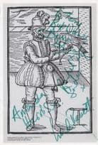 Amanda Harris Rachel Sanders Anna Healy Shakespeare Hand Signed Theatre Page