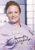Amanda Henderson as Robyn in Casualty BBC Hand Signed Cast Card Photo