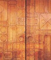 Amazing Carved Wood Door at San Jose Church Mexico Photo Art Postcard