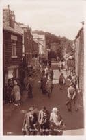 Amazing Street Scenes at Heysham Village Old RPC Lancs Postcard