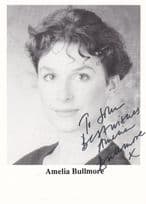 Amelia Bullmore Alan Partridge Coronation Street Hand Signed Photo