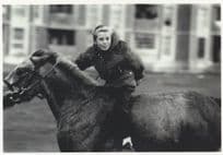 Amelia Troubridge Urban Cowboys Irish Dublin Equestrian Postcard