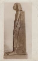 Amenemhat Ankh Gres Siliceux Egyptian Old Statue Postcard