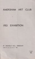 Amersham Art Club 1953 Painting Exhibition Guide Book