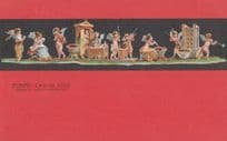 Amorini Medici Farmacisti Pompei Casa Del Vettii Antique Italy Mural Postcard