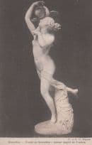 Amour Captif De Fraikin Bruxelles Museum Sculptor Statue Antique Postcard