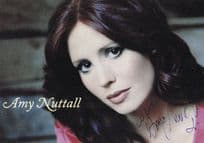 Amy Nuttall Downtown Abbey Emmerdale Hand Signed Photo