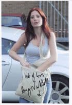 Amy Nuttall Emmerdale Outside Yorkshire TV Studios 12x8 Hand Signed Photo