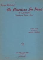 An American In Paris George Gershwin In Miniature XL Old Sheet Music