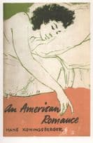 An American Romance Hans Koningsberger 1961 Book POstcard