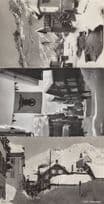 Andermatt Switzerland 3x Beautiful Snowy Old RPC Postcard s
