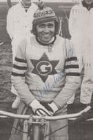 Anders Michenek Sweden Speedway Champion Hand Signed Photo