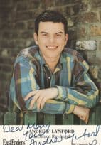 Andrew Lynford Simon Raymond Eastenders Hand Signed Cast Card